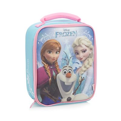 Girl's blue 'Frozen' lunch bag